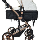 Coche Bebe Travel System Gadi Happy Baby Blanco