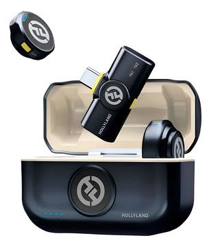 Micrófonos Inalámbricos Hollyland Lark M2 Duo Usb-c Negro