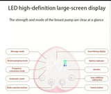 Estractor De Leche Portátil Manos Libres Pantalla Led Tactil