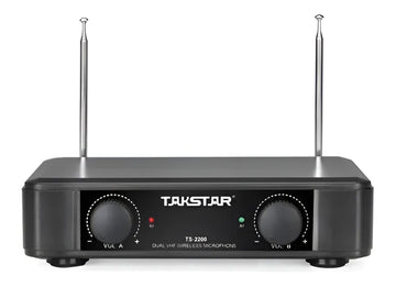 Microfono Inalambrico Vhf Doble De Mano Takstar Ts2200