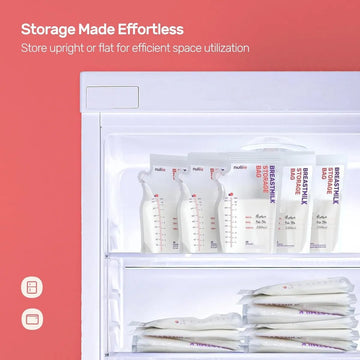 Bolsas Para Leche Materna Nuliie 120 Unidades Libre De Bpa