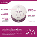 Rumble Tuff Ez Express Electric Breast Pump With Classic Col
