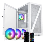 Vetroo M05 Micro Atx Carcasa Para Computadora Con Puerta