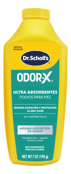 Polvos Dr Scholls Odor X Ultra Absorbente 198gr