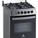 Cocina A Gas Indurama Modelo Bilbao 4 Hor/ Inox/ Con Grill