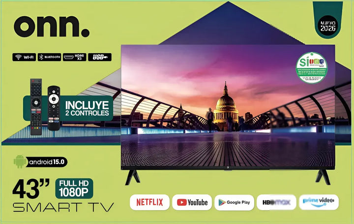 Televisor Smart Tv 43 Full Hd Android Sin Bordes Magis Tv