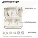 Audífonos Realme Buds Air 7 Color Dorado