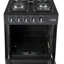 Estufa Con Horno Abba 4 Puestos Gas Propano Ag 101-5 Color Negro