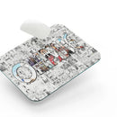 One Piece Anime Mouse Pad Personalizado + Obsequio Blanco