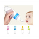 Biberon Con Cuchara En Silicona Para Bebes Color Colores Liso