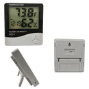 Termohigrometro Digital Higrometro, Humedad, Reloj, Alarma