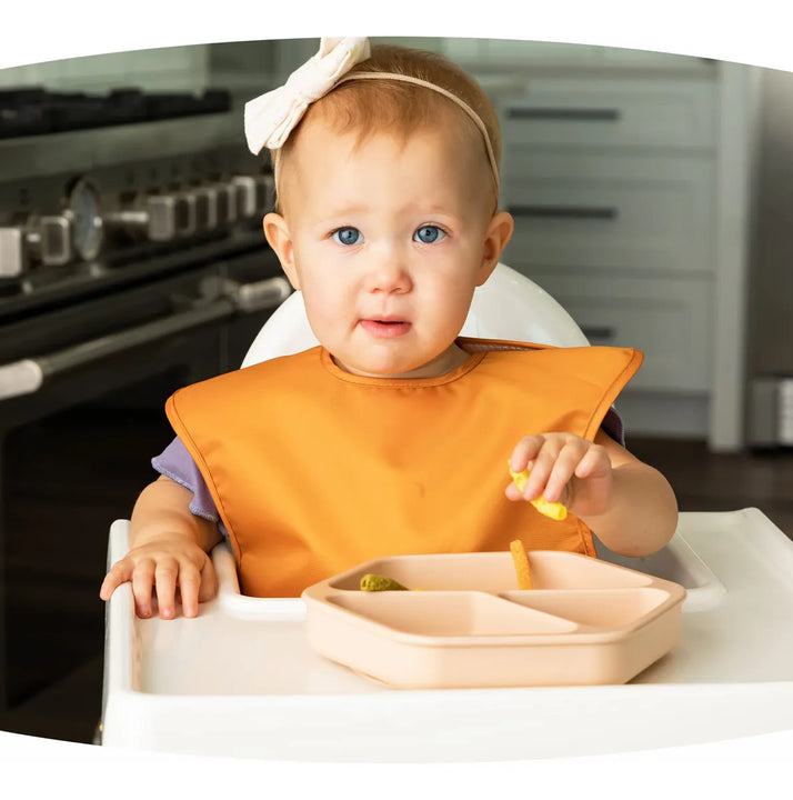 Tiny Twinkle Plato De Silicona Con Succion Para Bebe, Plato