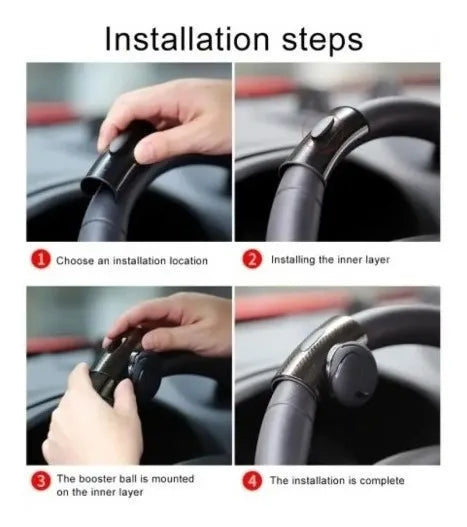 Perilla Volante Giratoria Universal Automóvil Mango Control