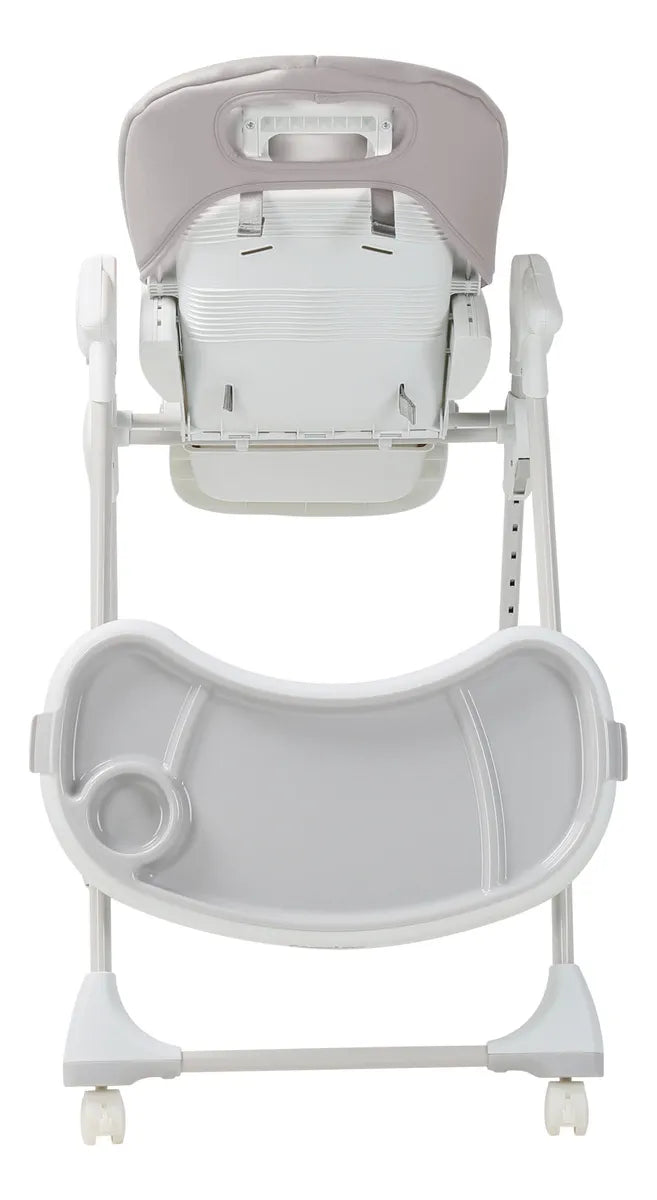 Carestino Petra SL007-GC silla de comer con bandeja extraíble color gris