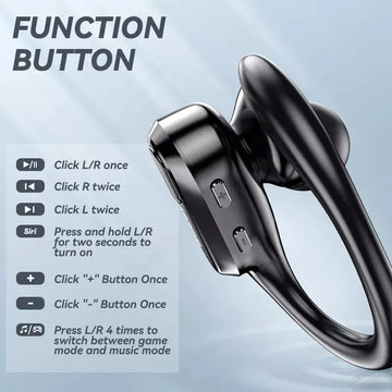 Audífonos 100% Lenovo Livepods Xt80 Bluetooth 5.3 Negro Ya!! Negro