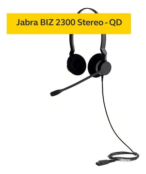 Diadema Con Microfono Jabra Biz 2300 Alambrico Usb Negro /vc