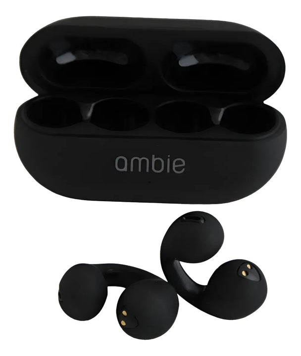 Audífonos Bluetooth Con Diseño Gancho De Oreja Abierta Negro