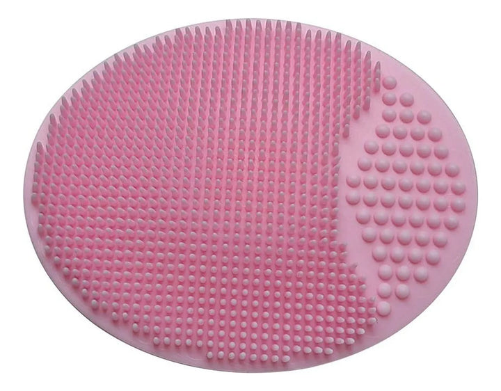 Set De 3 Cepillos Para Baño De Bebé - Silicona Rosa