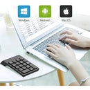Mini Teclado Numérico Inalámbrico 19 Teclas Usb Mac Y Pc