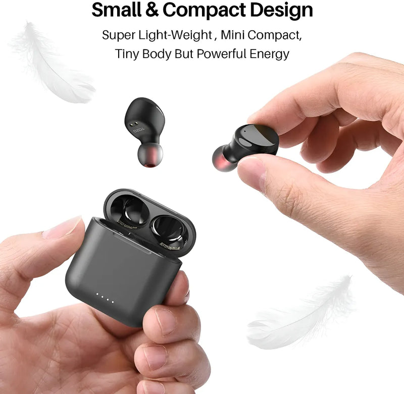 Tozo T6 True Auriculares Inalambricos Auriculares Bluetooth Color Negro