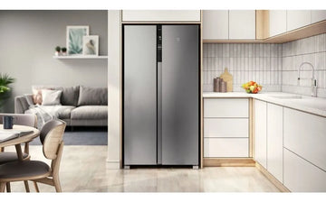 Nevecon Electrolux 442 Lt Side By Side Inverter Ersa44v3hvg Silver
