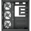 Chasis Gamer Iceberg Crystal Cube S Black 6 Fans Argb
