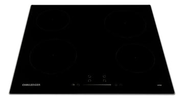 Estufa De Empotrar Vitrocerámica 60 Cm Cuatro Puestos Negro
