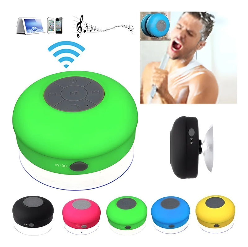 Parlante Bluetooth Recargable Para La Ducha Resistente Agua Color Color