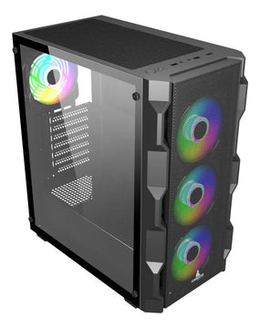Caja Atx Iceberg Titan M4 Gamer 6x Ventilador Argb Mesh Eatx