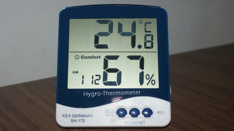 Termohigrómetro Digital Kex Con Certificado De Calibracion