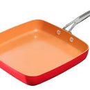 Sartén Profunda Antiadherente Red Cooper Square Color Rojo