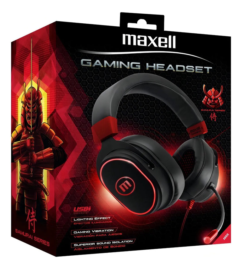 Maxell Audifo Gaming Vibration C/microf