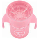 Vaso 360 Twistshake - Vaso De Entrenamiento Niños 230 Ml Color Rosa pastel Liso