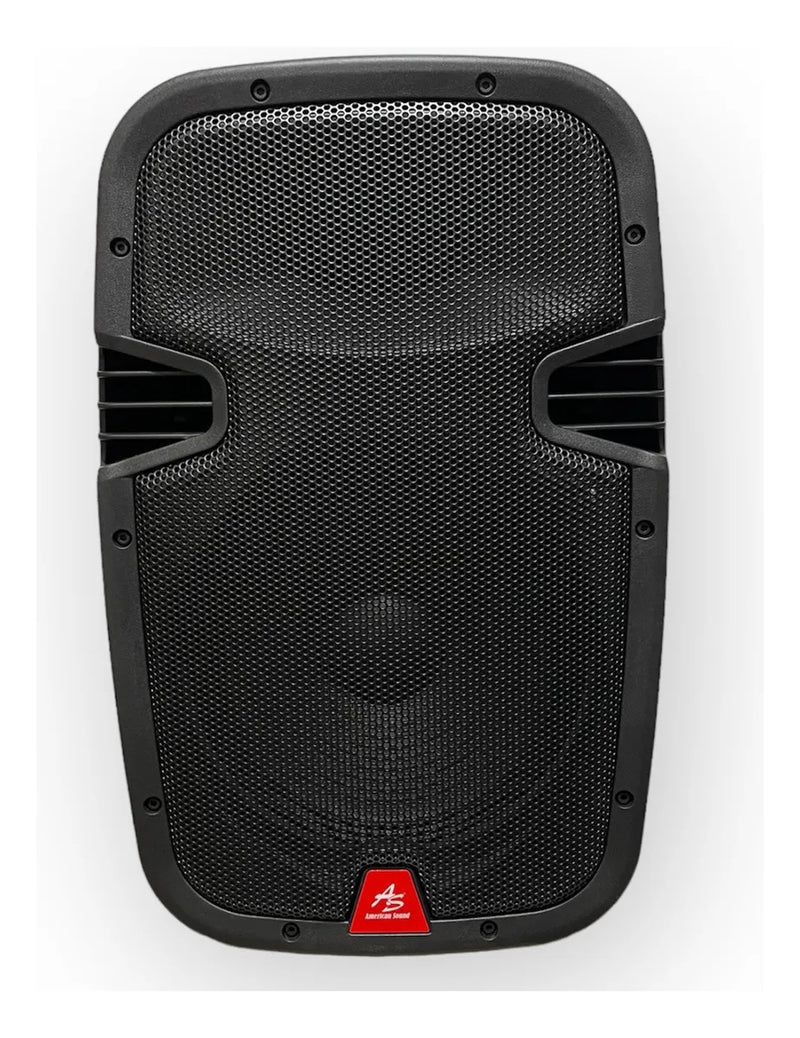Cabina Activa De 10 Américan Sound Aspa108x Excelente Sonido Negro