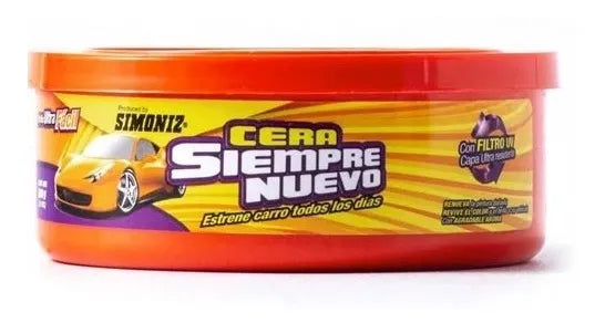 Kit 5 Productos Simoniz Limpieza Brillo Uv Carro Vehículo
