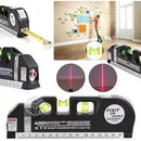 Nivel Laser Con Metro Tres Burbujas Alineador Multiproposito