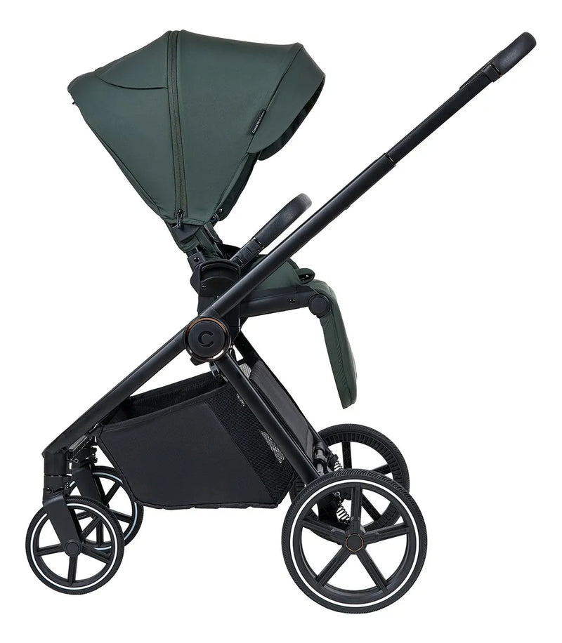 Cochecito Beverly V3 Con Accesorios Verde Musgo