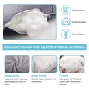 Almohada Para Embarazo En Forma De S Gris
