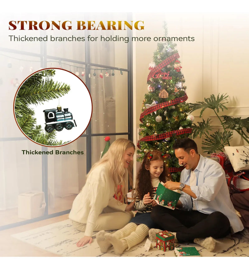 Yitahome Arbol De Navidad Artificial Preiluminado De 6 Pies
