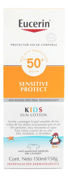 Protector Solar Eucerin Kids Sensitive Protect Fps 50 150 Ml
