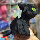 Furia Nocturna Chimuelo + Furia Luminosa Blanco Peluche Pareja Negro Y Blanco
