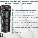Parlante Torre Seisa Yx-s8301 150w Inalámbrico Negro