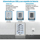 Termohigrometro Digital Multisensorial Con 4 Sensores