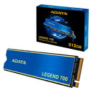 Disco Estado Solido Adata Legend 700 512gb M.2 Azul