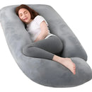 Almohada Para Embarazo En Forma De S Gris