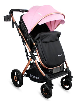 Coche Bebé Moises Travel System Gold Lx Bebesit Color Rosa claro