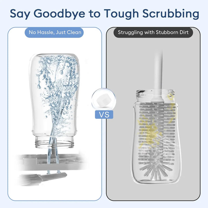 Momfann Lavadora De Biberones 4 En 1 Con 2 Tiempos De Lavado