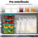 100 Piezas Bolsas Almacenamiento De Leche