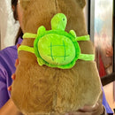 Capibara De Peluche Grande Realista Bonito Juguete Perfumado Color Marrón