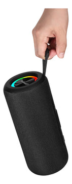 Parlante Bluetooth Tws Portatil Radio Usb Microfono Bowmann Color Negro